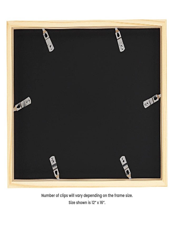 Ambiance Framing Ambiance Gallery Wood 1.5" Deep Picture Frames - 9x12" Natural Wood Frame, Shatter-Resistant Acrylic Glazing & MDF Backing, Horizontal or Vertical Wall Display - Image 5